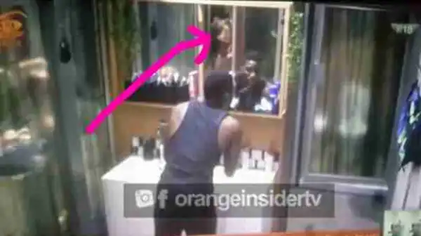 #BBNaija: Camera Mistakenly Shows Shower Time While Nina Was Naked Bathing (18+Video)